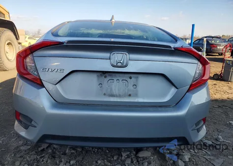 2018 Honda Civic Ex z USA, uszkodzony, nr VIN JHMFC1F41JX028706